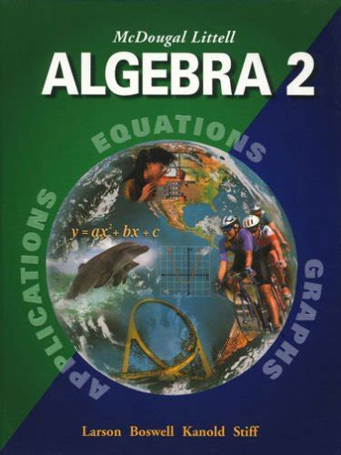 Lesson 5: Find Probabilities of Independent and Dependent Events. . Mcdougal littell algebra 2 answers
